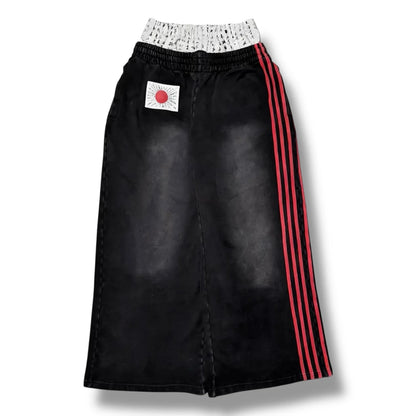 Stripe Baggy Sweatpants