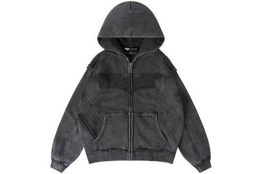 Bat Graphic Zip Up