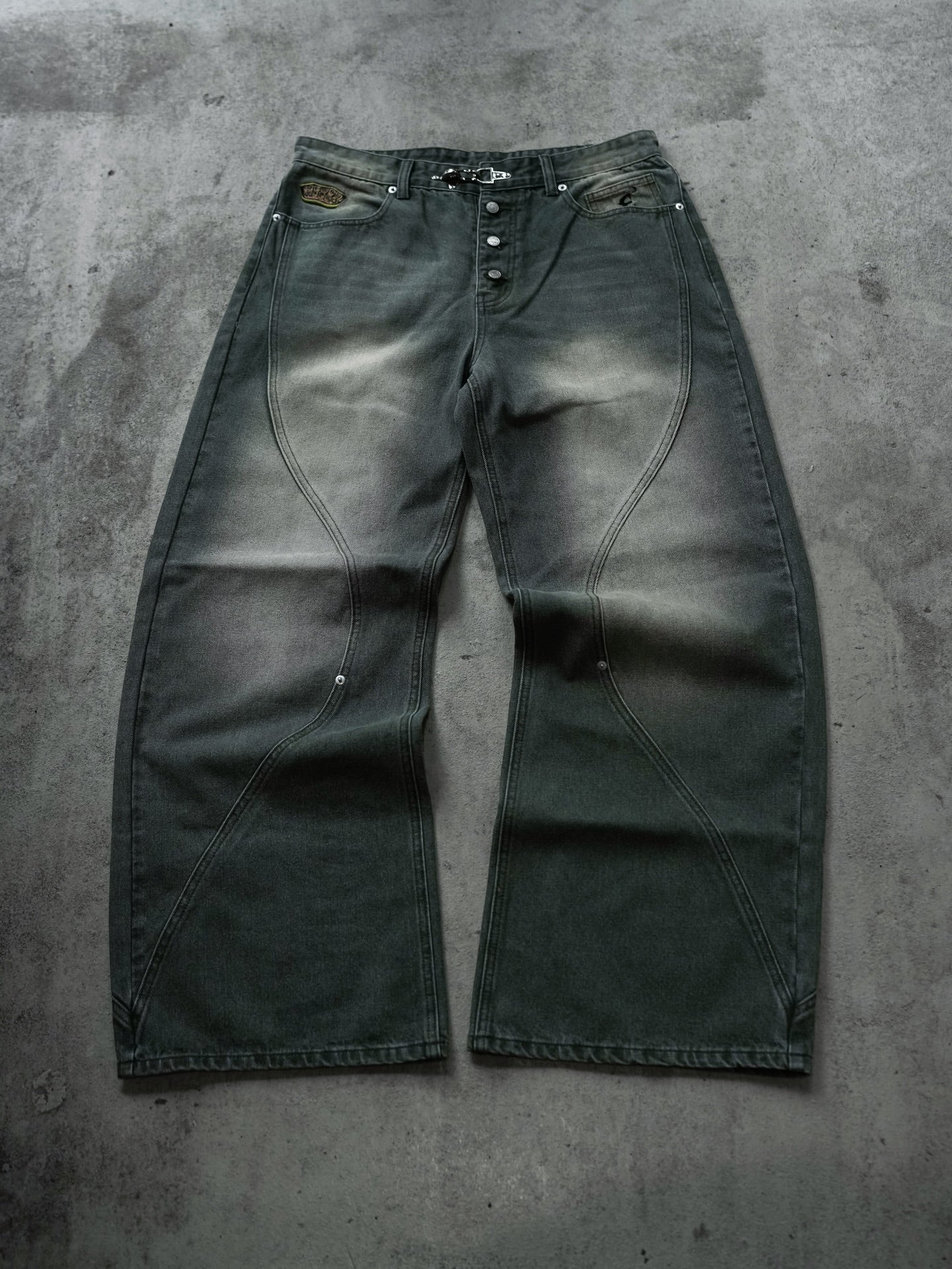 Gyro Matcha Jeans