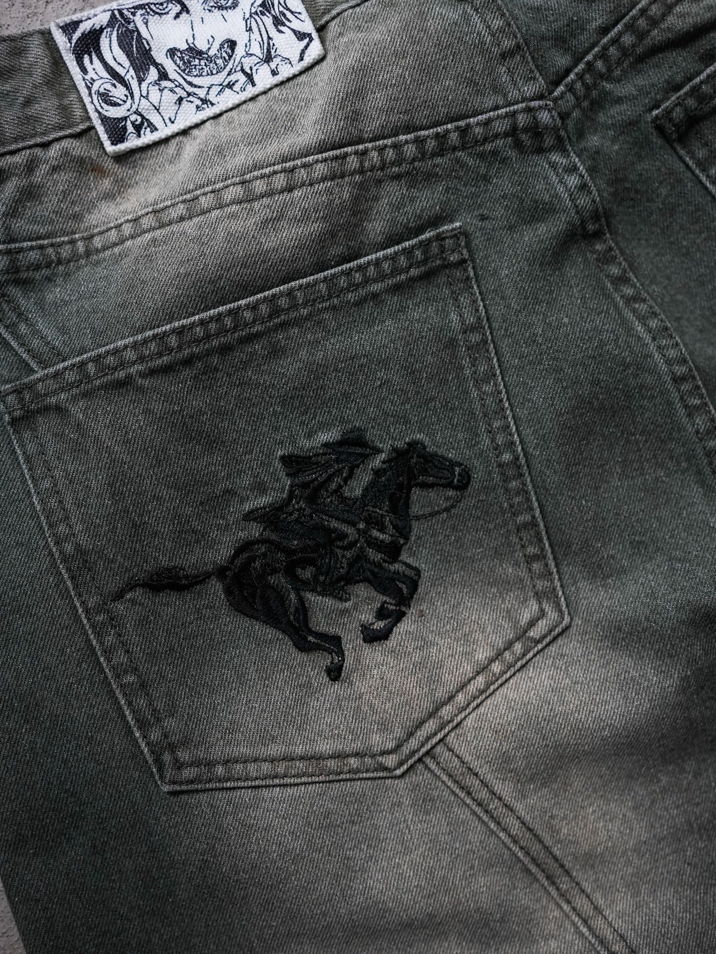 Gyro Matcha Jeans