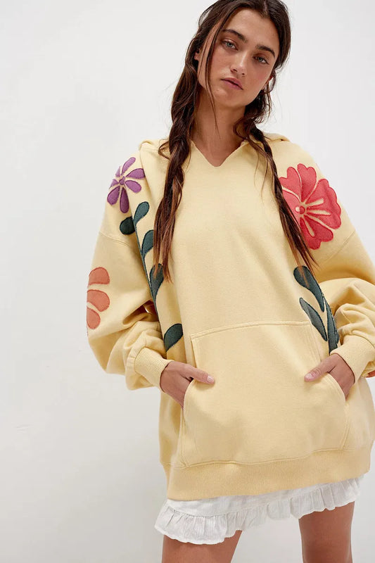 Flowers Vibe Hoodie